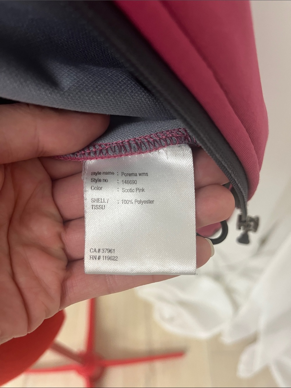 Women's Raspberry Softshell Jacket - McKinley - Picture 7 of 9